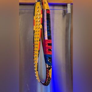 Source Unknown Multicolor Studded Handbag strap